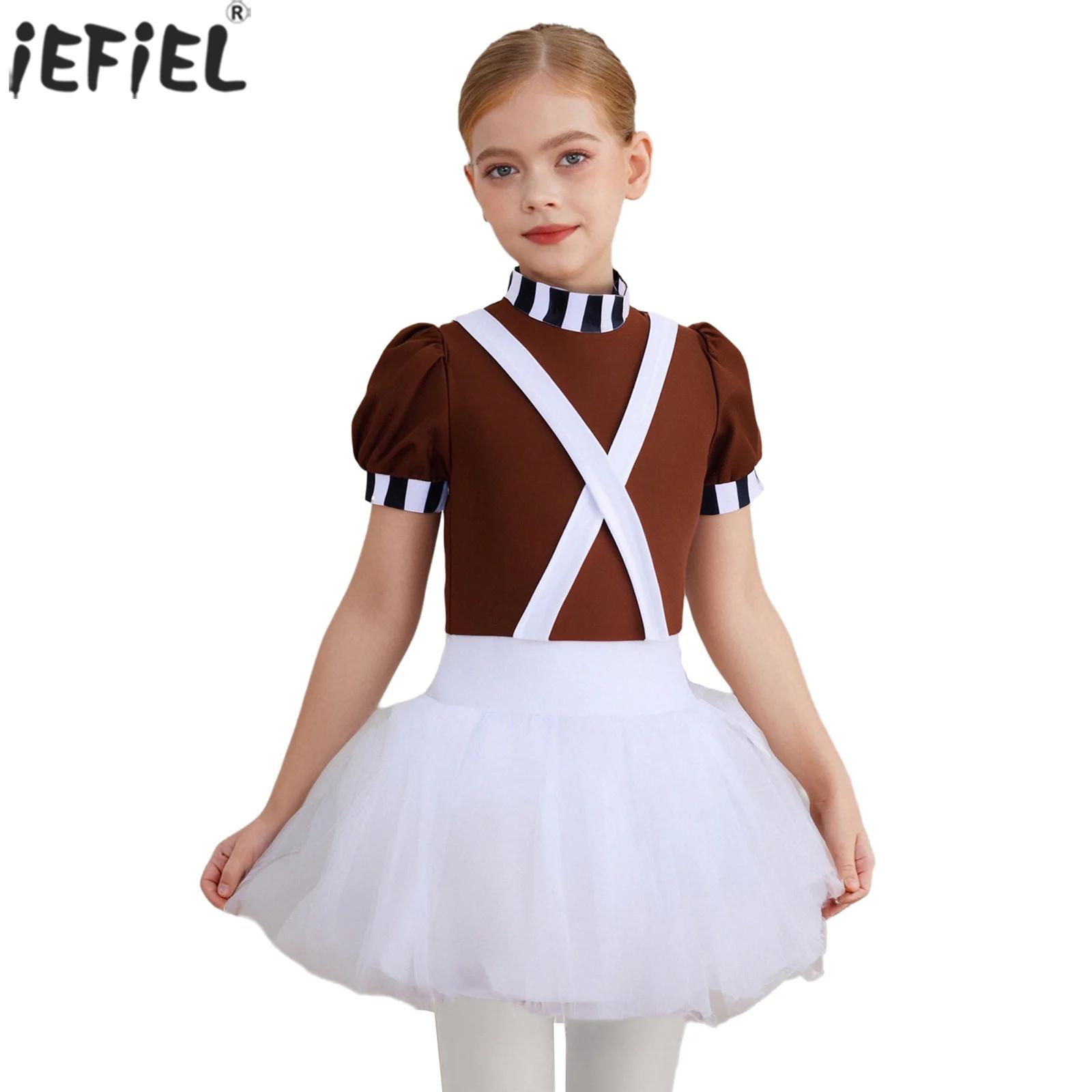 Baby Clothing Factory - Kid Girls Chocolate Factory Worker Halloween