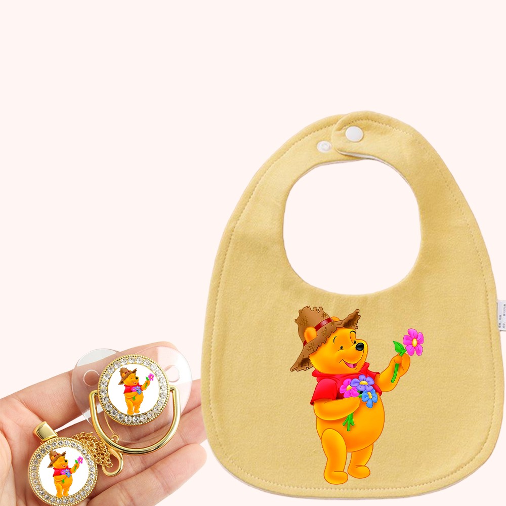Newborn Gift Set - Comforting Pacifier Holder for Girls or