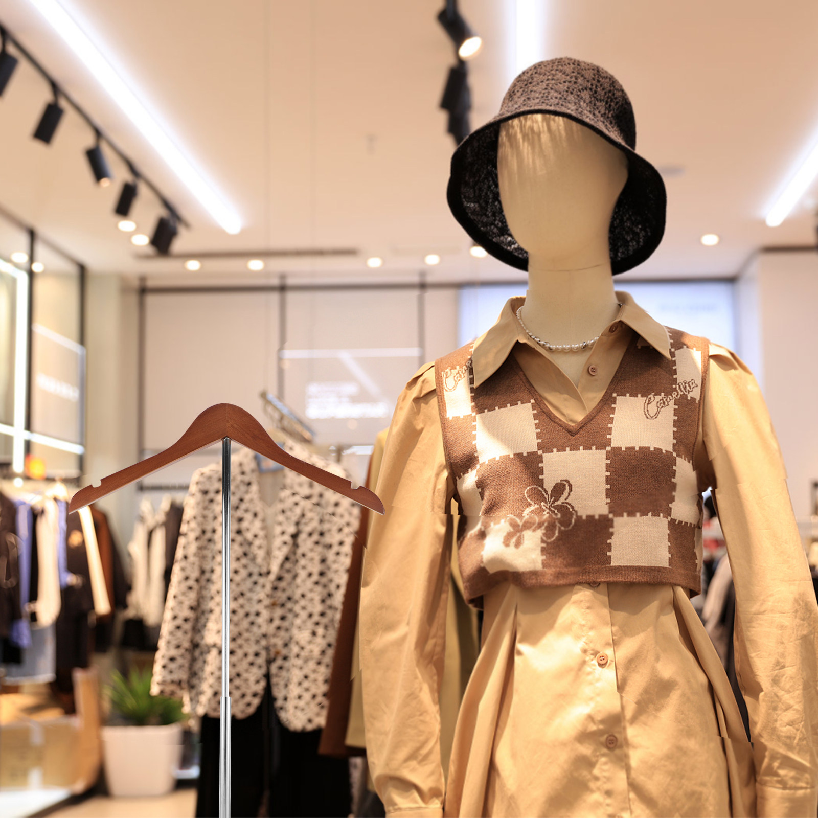 T-Shaped Clothing Display Stan - Baby Clothing Store review and price