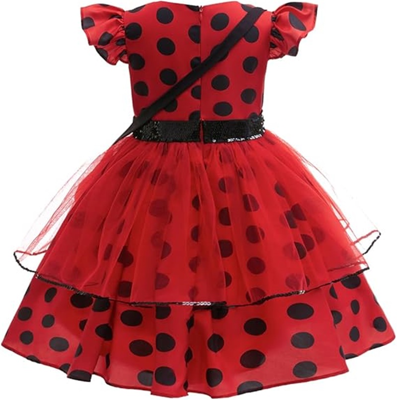 Girls Cosplay Costume Polka Do - Baby Clothing Size review and price