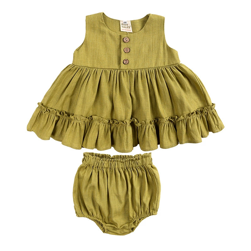 Cotton Linen Baby Girls Clothe - Baby Clothing Layers review and price