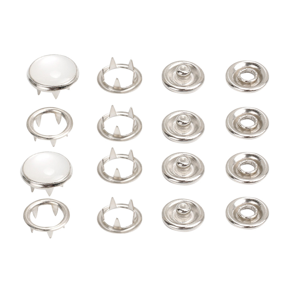 100Pcs Five Claw Snap Buttons  - Baby Clothing Sewing review and price