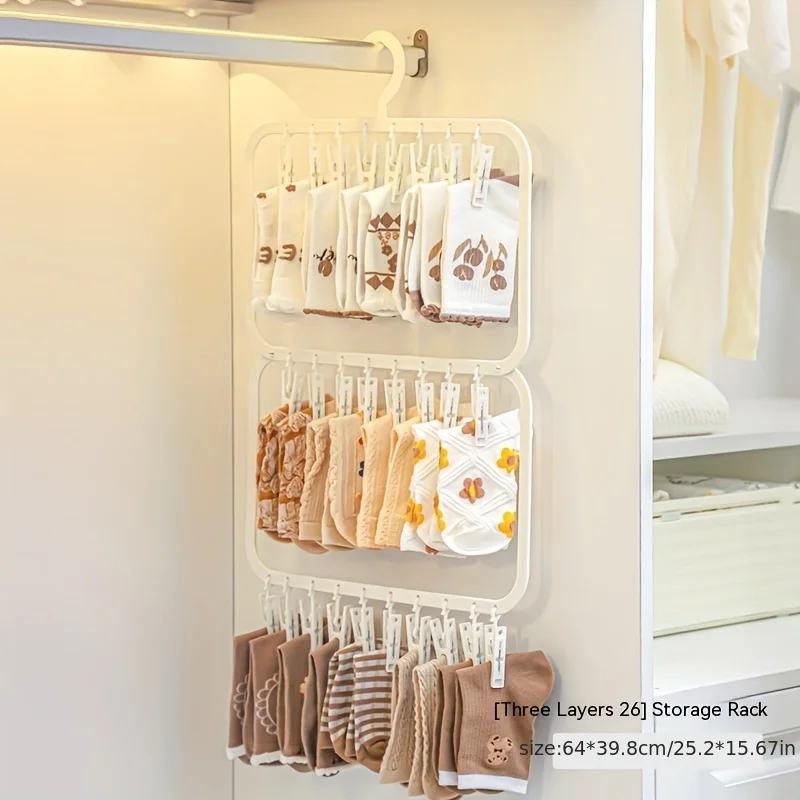 Multi-clip Baby Hanger, Househ - Baby Clothing Hanging Rack review and price