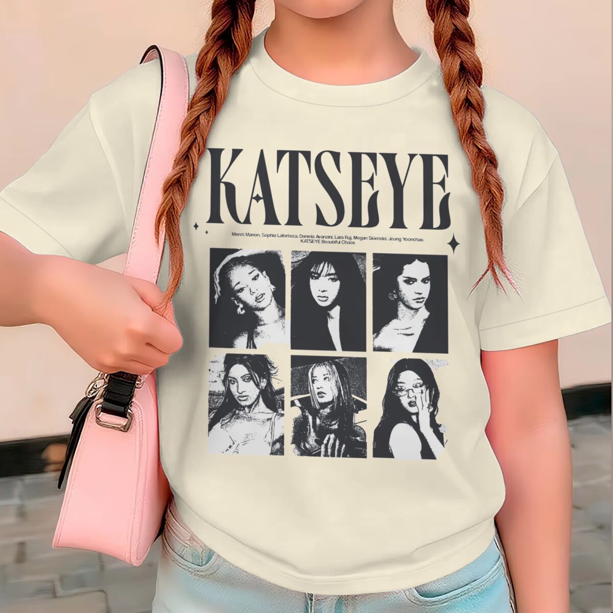 KATSEYE Print Summer Tops Girl - Baby Clothing Crochet review and price