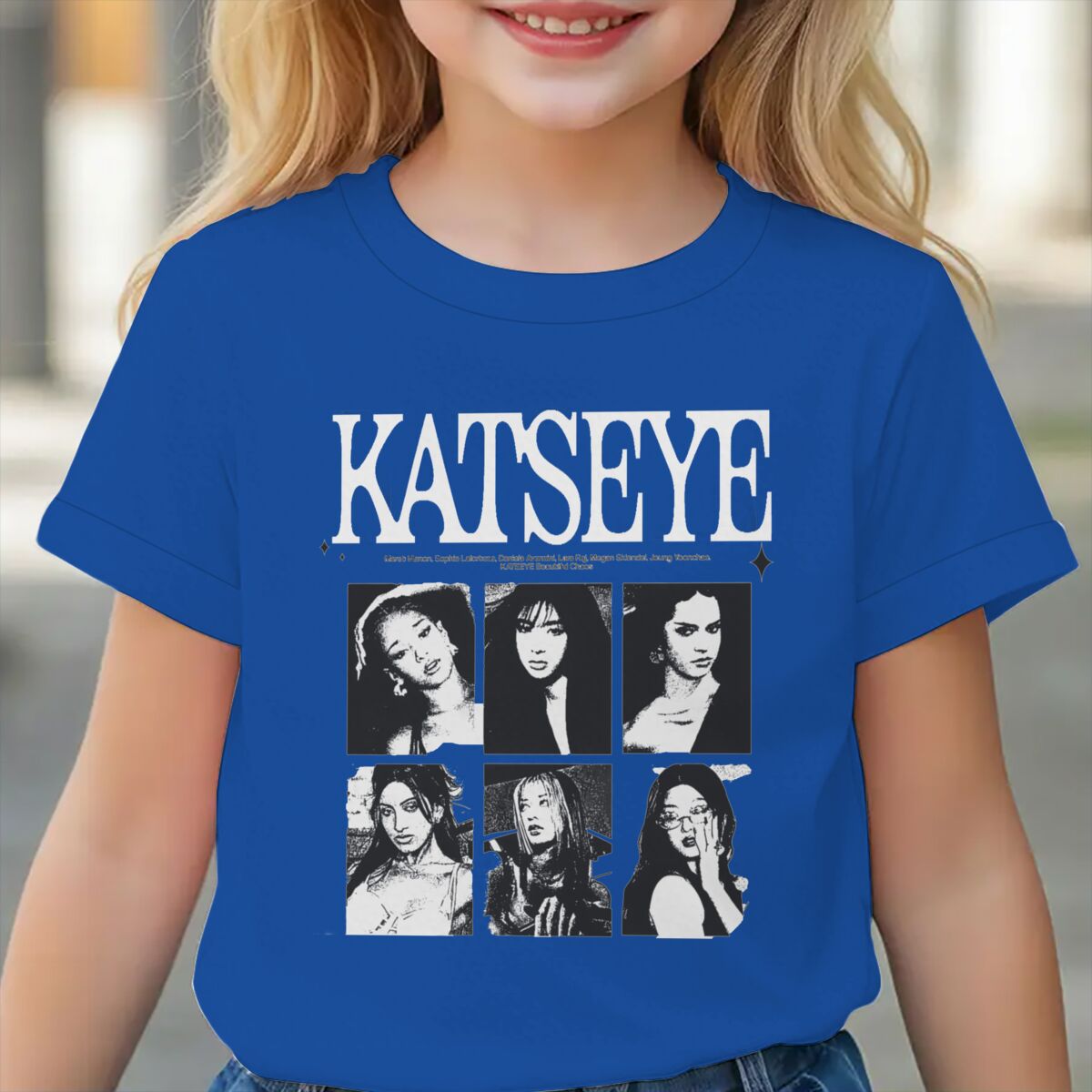 KATSEYE Print Summer Tops Girl - Baby Clothing Crochet review and price