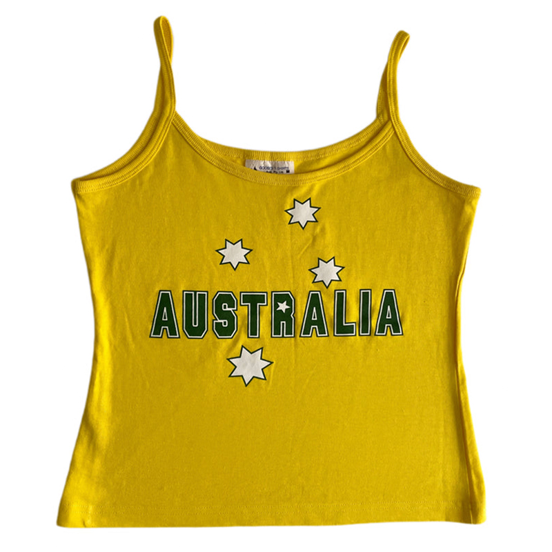 Yellow Printed Y2k Clothes Vin - Baby Yellow Clothing Women review and price