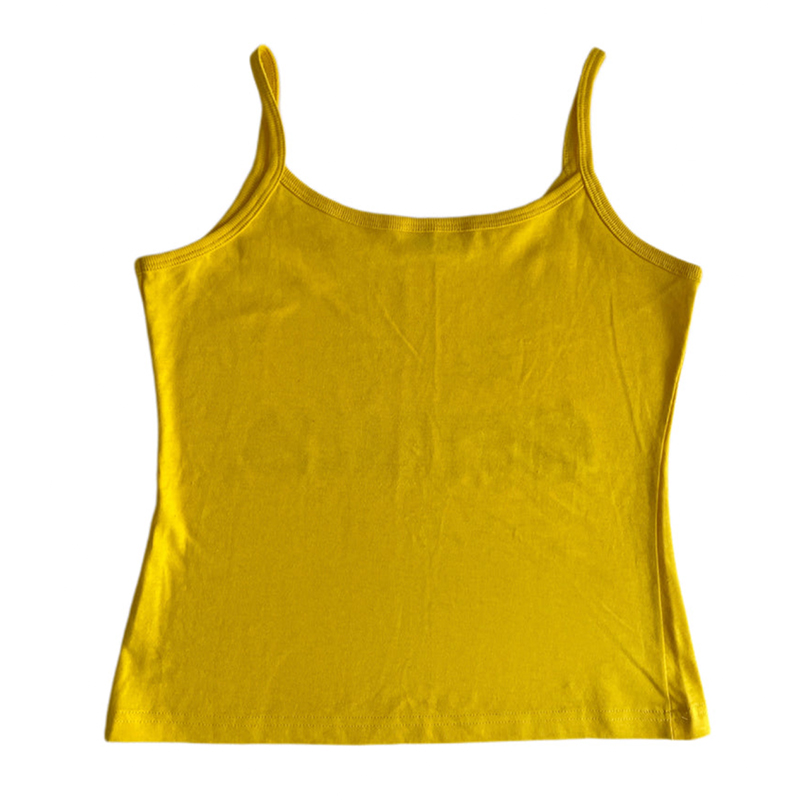 Yellow Printed Y2k Clothes Vin - Baby Yellow Clothing Women review and price