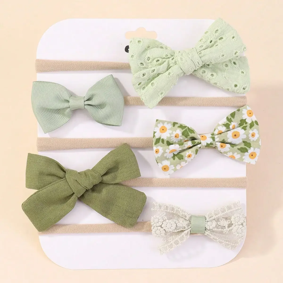 5Pcs/Set Baby Elastic Headband - Newborn Gift Set review and price