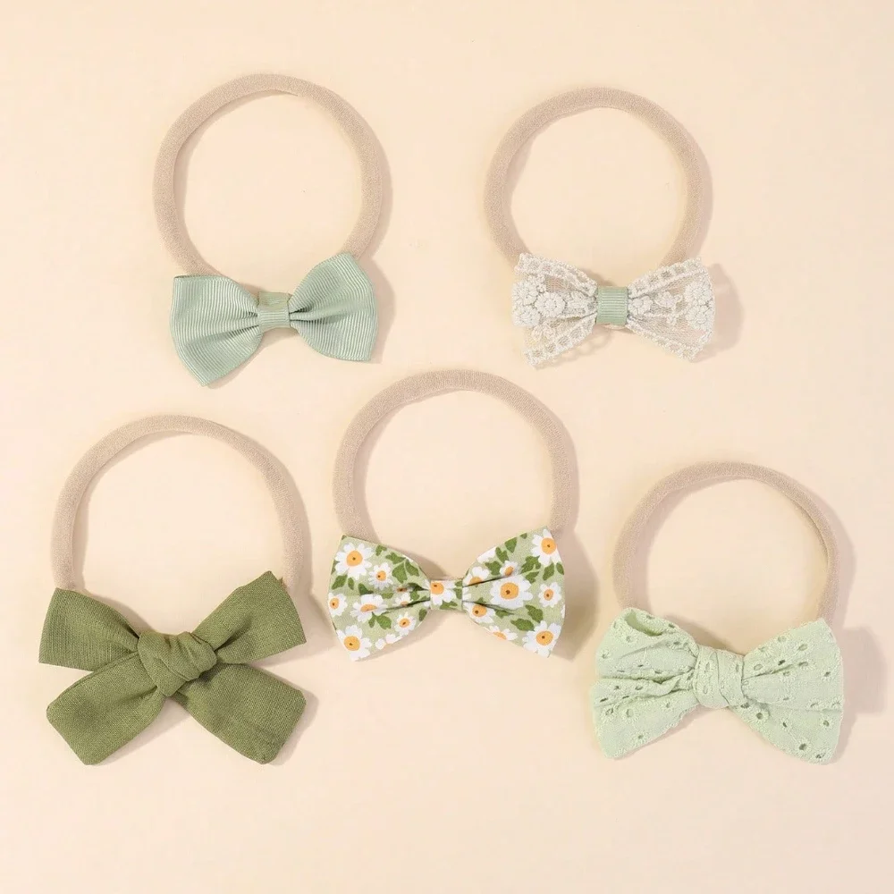 5Pcs/Set Baby Elastic Headband - Newborn Gift Set review and price