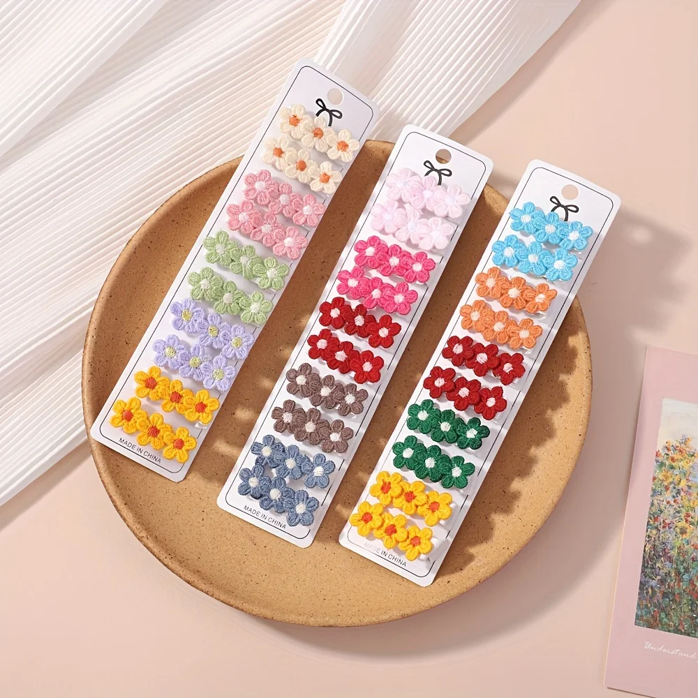 10Pcs/Set Baby Mini Flower Hai - Newborn Gift Set review and price