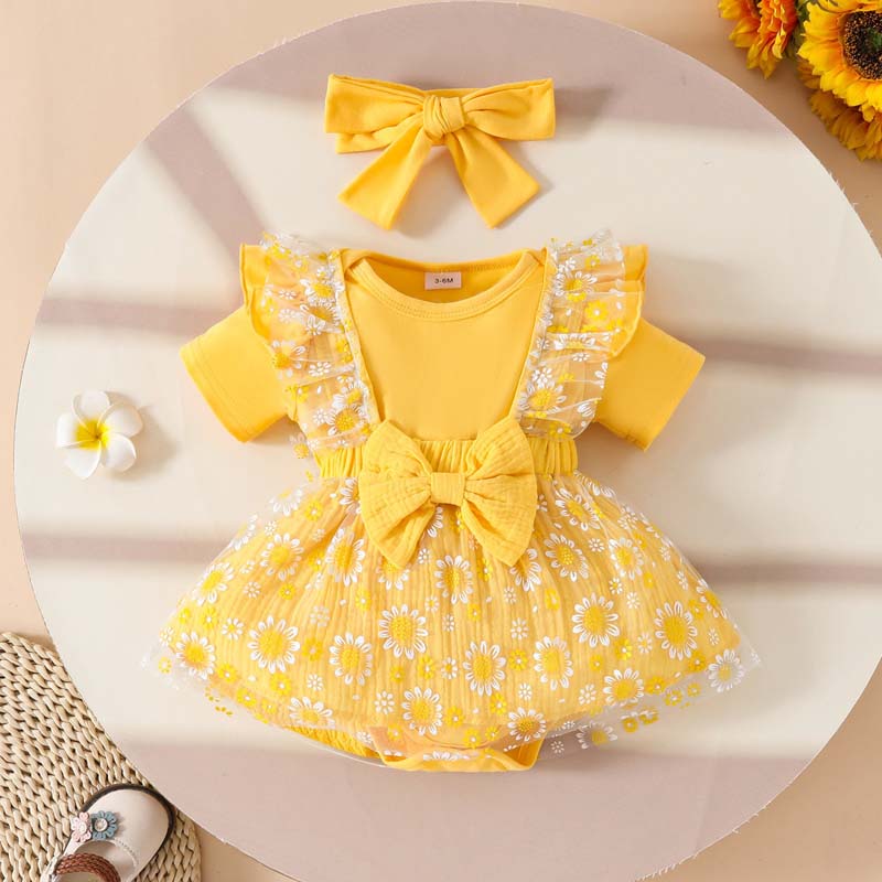 0-18 Months Baby Girl Clothing - Baby Yellow Clothing Women review and price