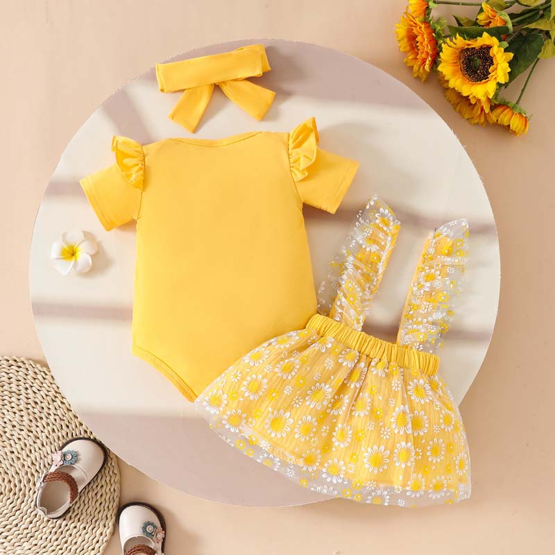 0-18 Months Baby Girl Clothing - Baby Yellow Clothing Women review and price