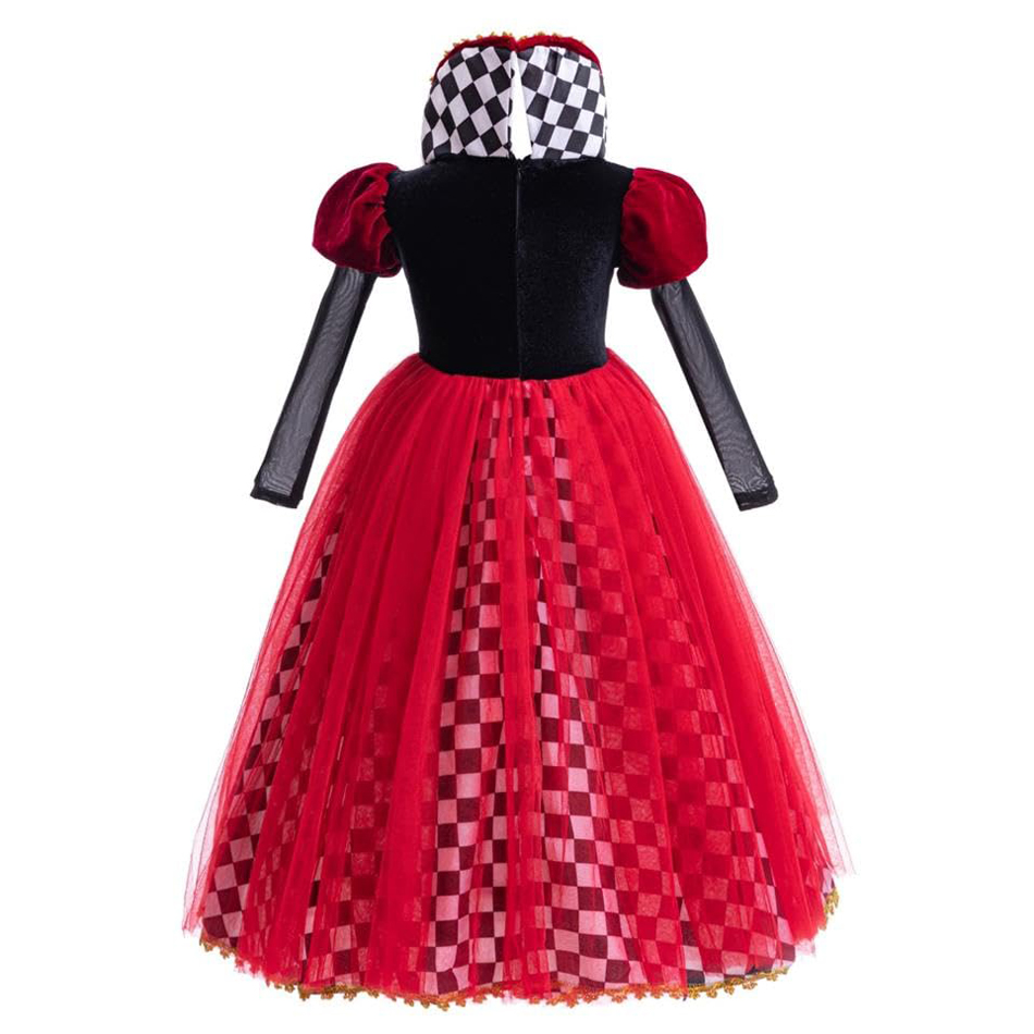 Girls Queen of Hearts Cosplay  - Baby Clothing Size review and price