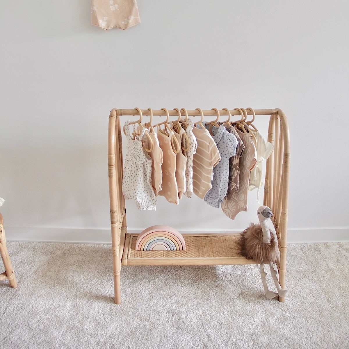 Decorative small hangers, hand - Baby Clothing Hanging Rack review and price