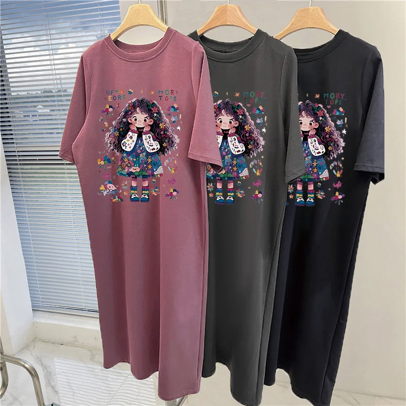 Summer Loose Trend Cartoon Cut - Baby Clothing Size review and price