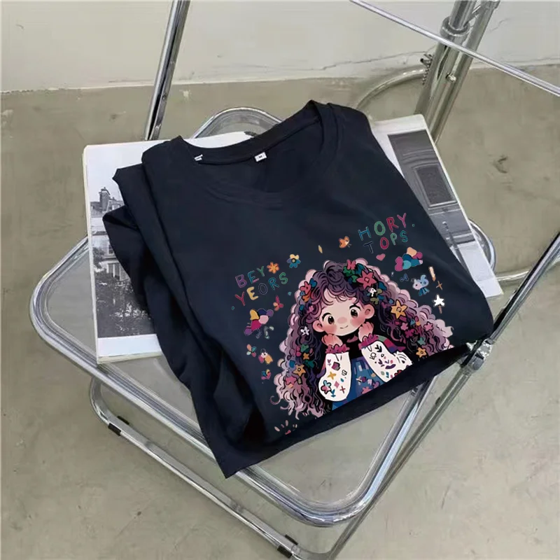 Summer Loose Trend Cartoon Cut - Baby Clothing Size review and price