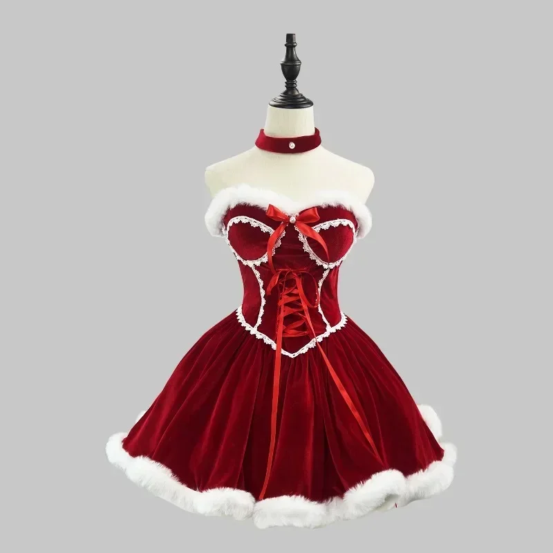 New Year Red Dress Cloak Cospl - Baby Clothing Size review and price